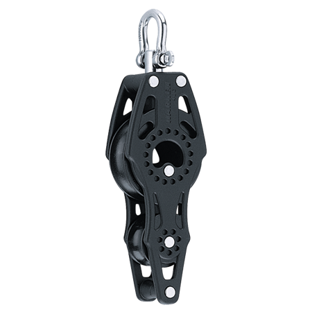 Outrigger Teaser Pulley - 40mm Fiddle Block