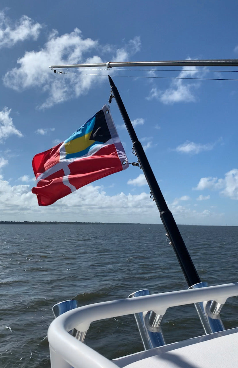 Carbon Fiber Flagpole Rod Butt