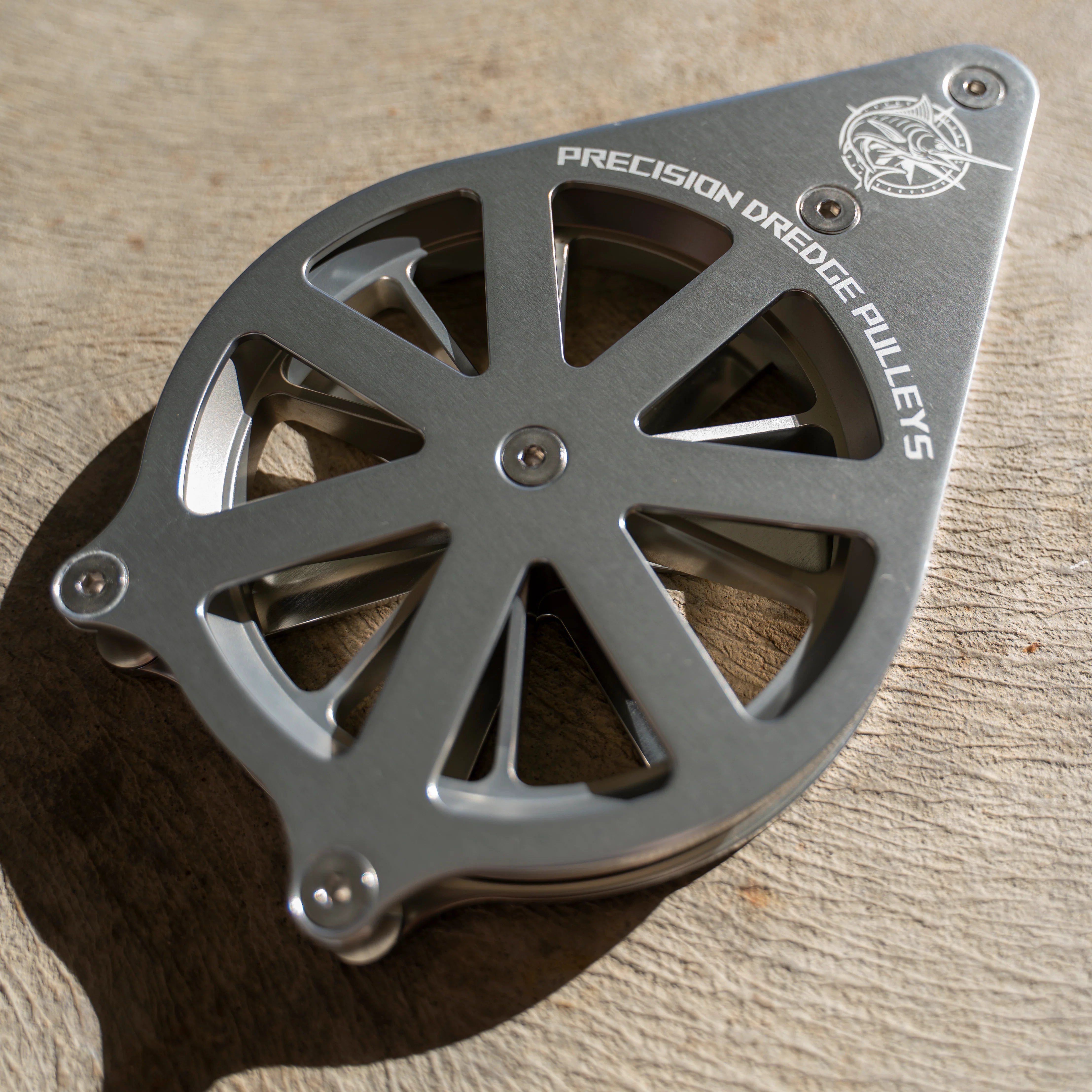 Admiral 6" Precision Dredge Pulley